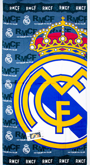 Toalla oficial Playa Real Madrid, Toalla del Real